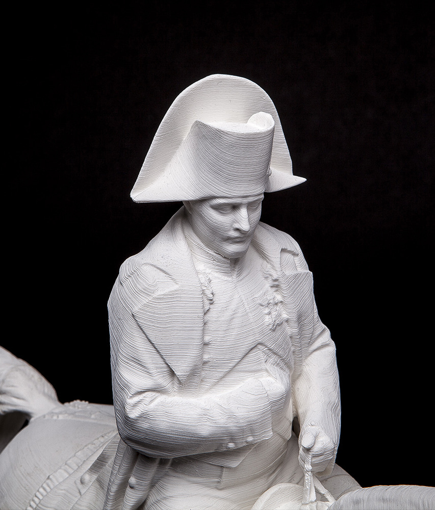 3D프린팅으로 제작된 나폴레옹(Napoleon) 동상 3