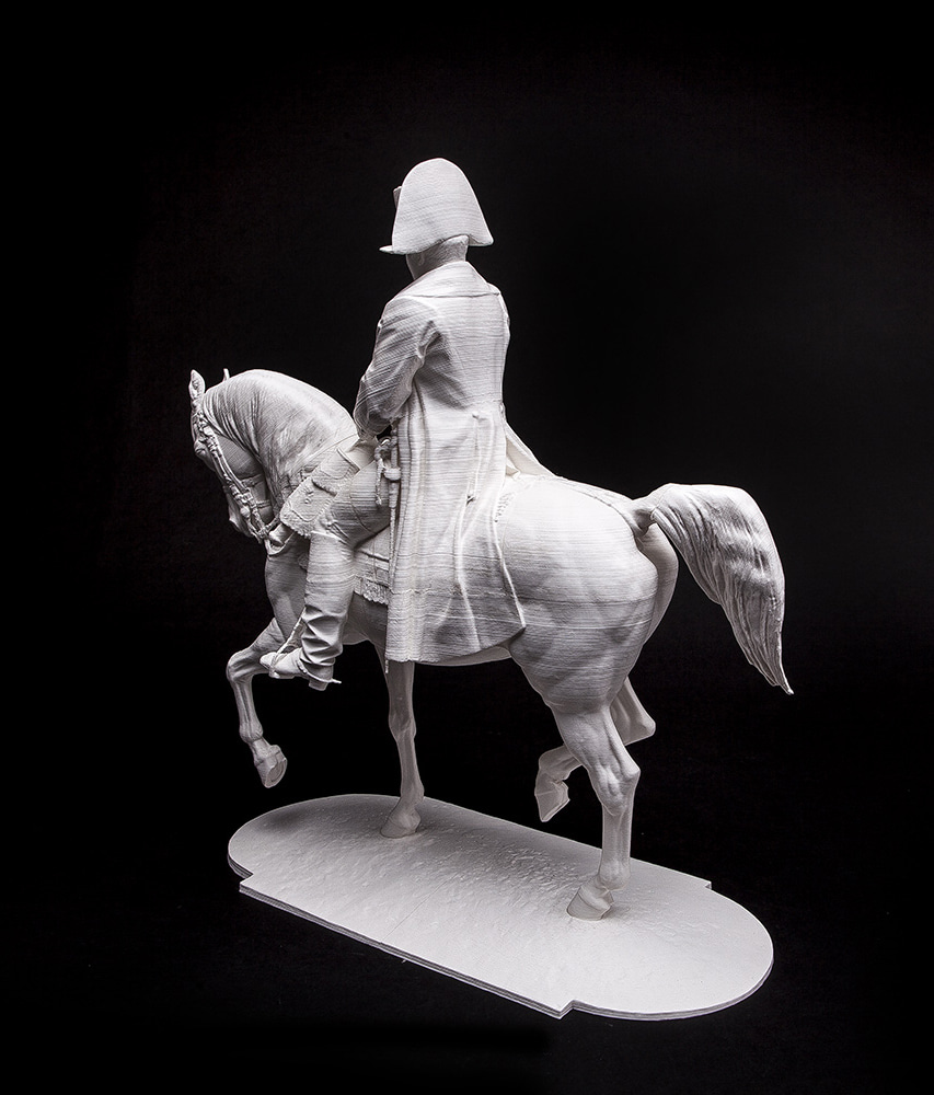 3D프린팅으로 제작된 나폴레옹(Napoleon) 동상 4