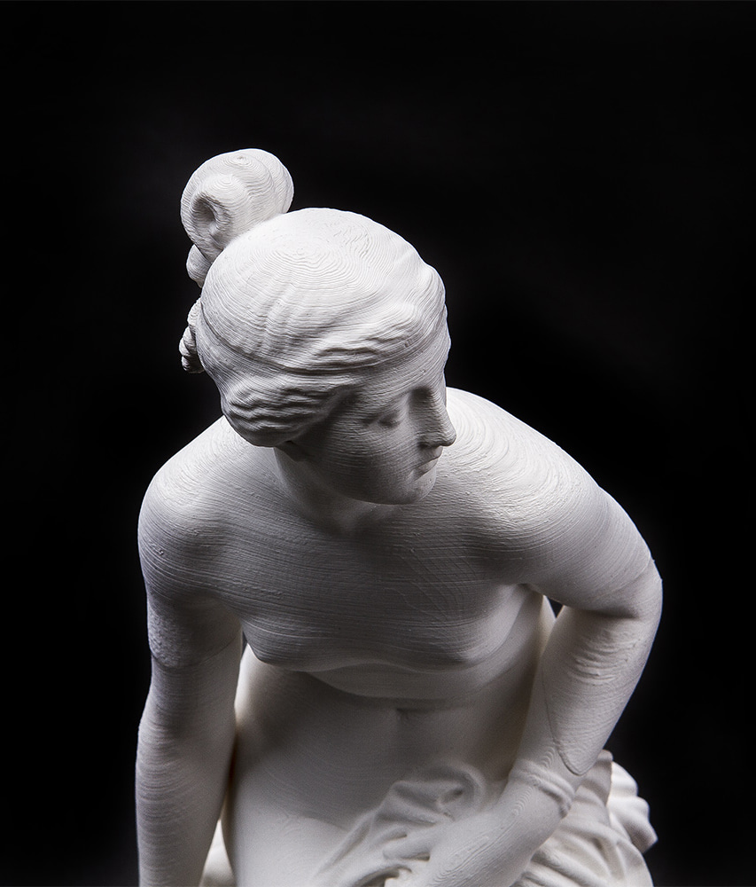 3D프린팅으로 제작된 님프(Nymph) 동상 2
